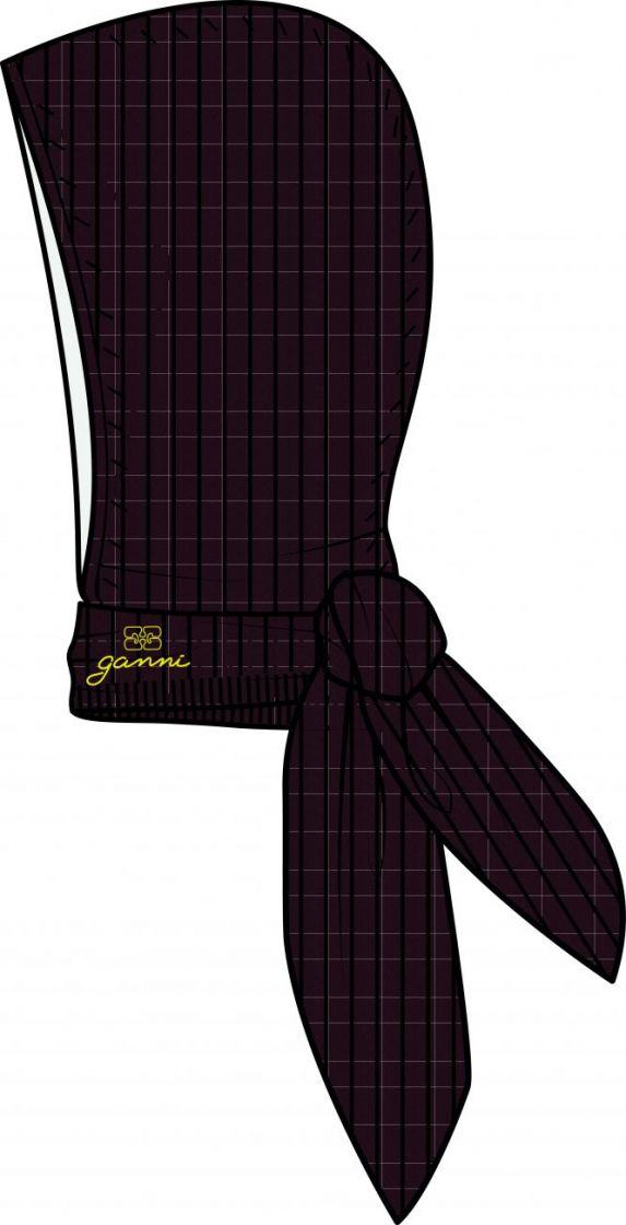 Core Future Wool Knit Balaclav - Burgundy
