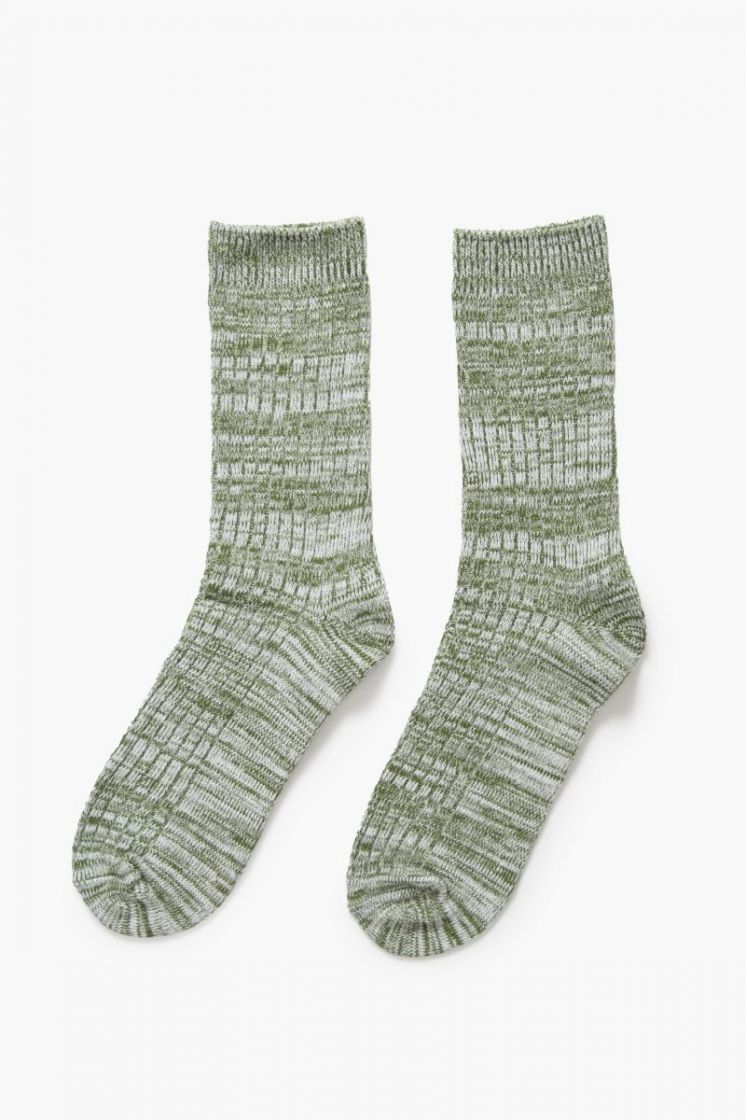 Flecked Socks GRN Green