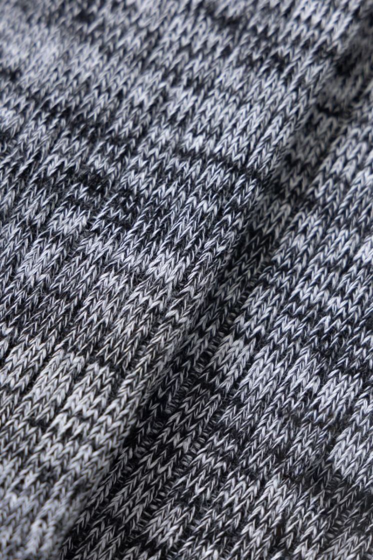 Flecked Socks GRY Black