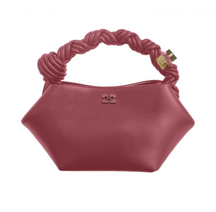 Ganni Bou Bag Mini - Burgundy