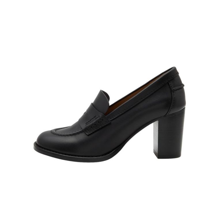 LES MOCASSINS TALONS LZZ BLACK