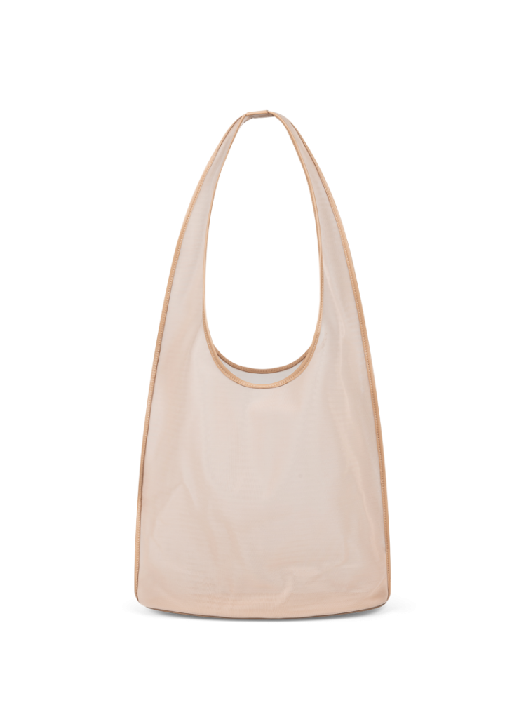 MEDIUM MESH SACHETTO - NUDE PINK