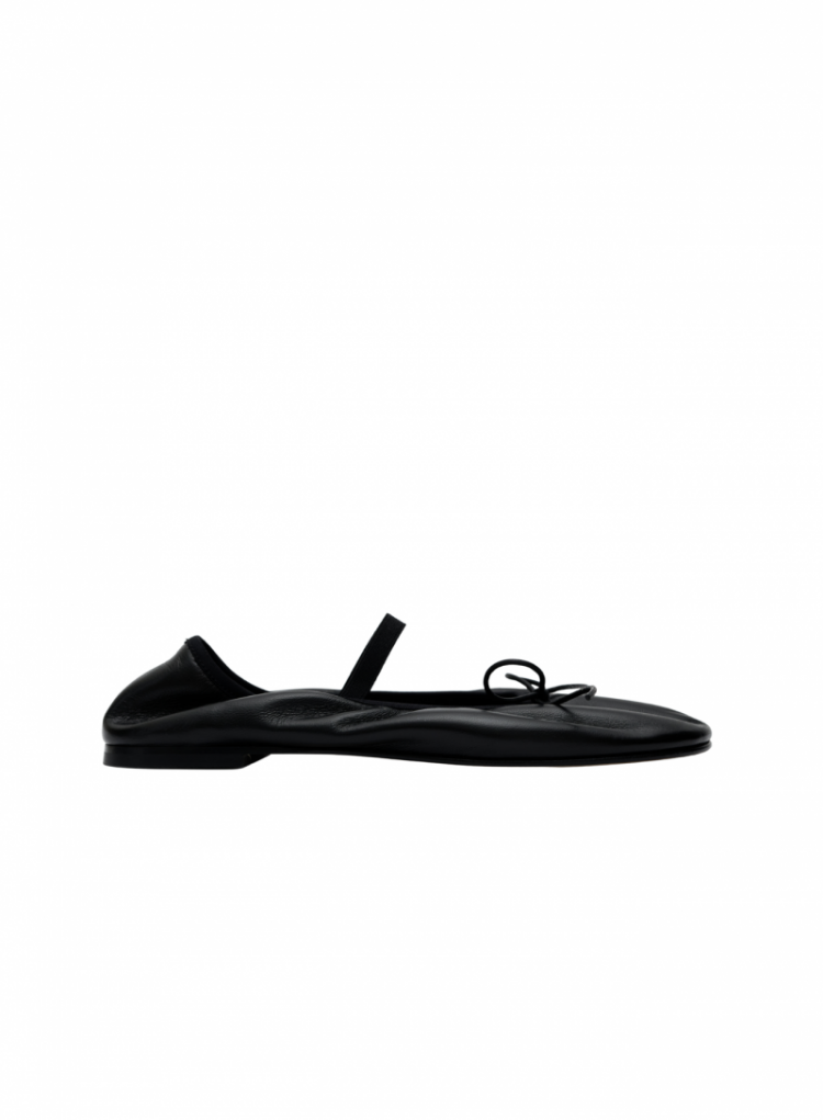 BALLA BOW SHOE - BLACK