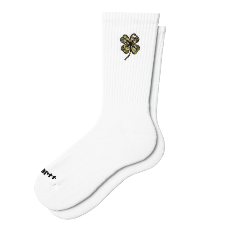 Clover Socks 02XX White /---