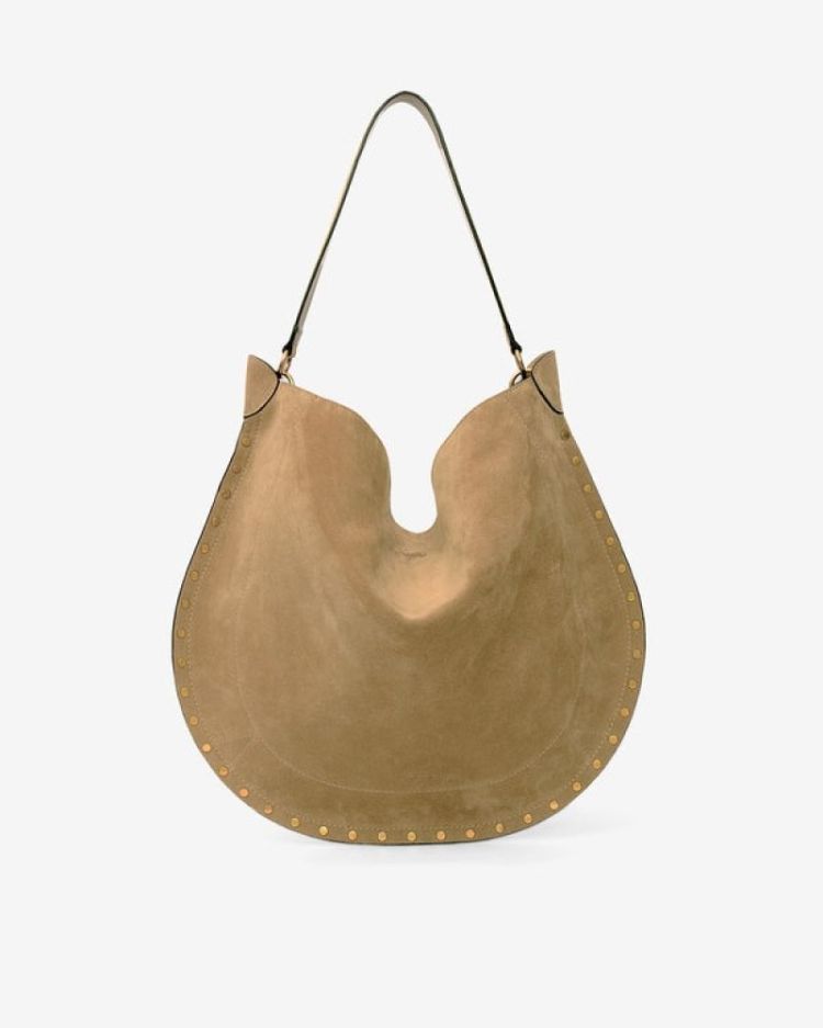 OSKAN HOBO SOFT-GD - TAUPE