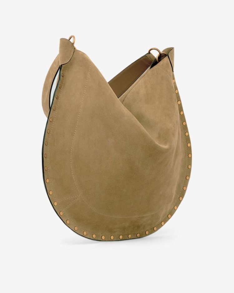 OSKAN HOBO SOFT-GD - TAUPE