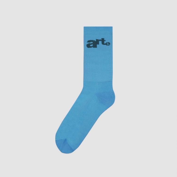 Big Logo Socks 400 Blue
