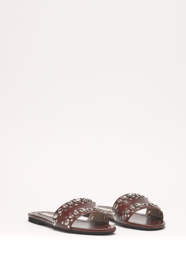 Flat Calf Leather - Chestnut