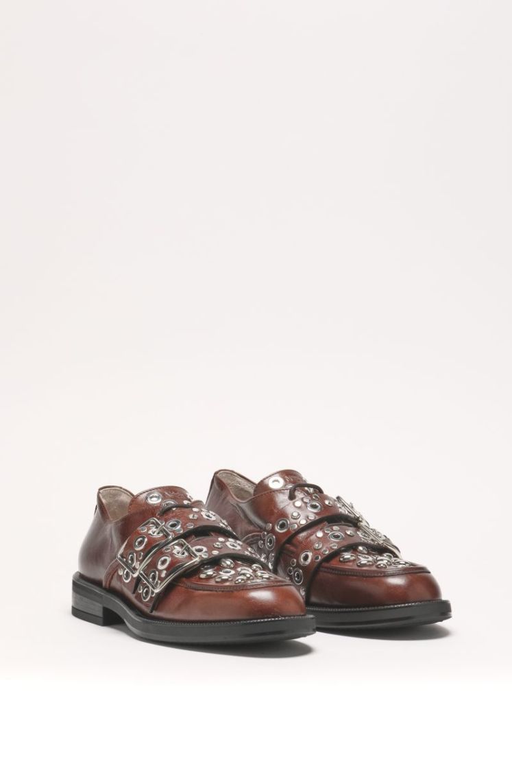 Derby Calf Leather - Chestnut