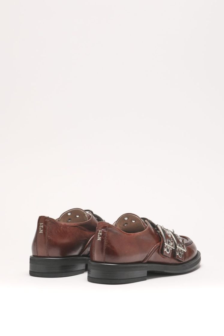 Derby Calf Leather - Chestnut