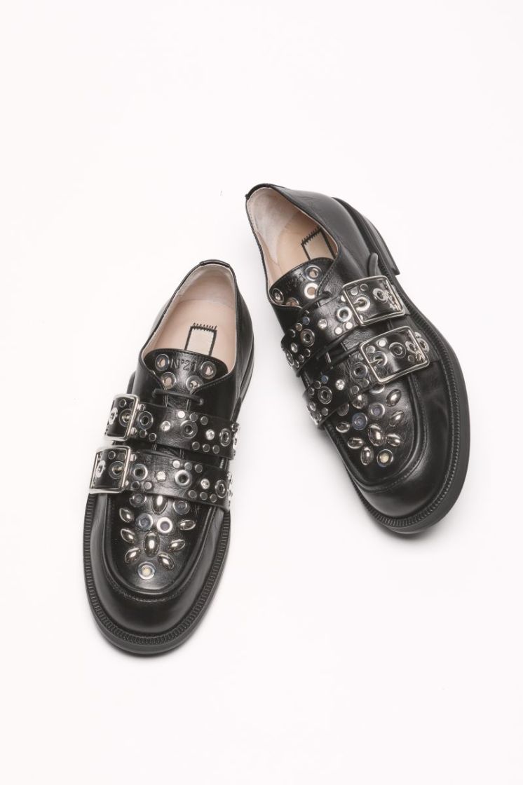 Derby Calf Leather - Black