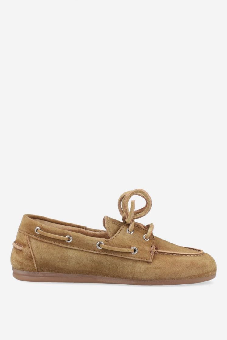 Boat Loafer Brushed Suede 207 DESERT TAN