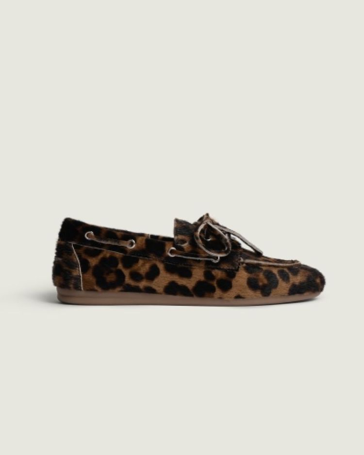 BOAT LOAFER ANIMAL 704 Leopard