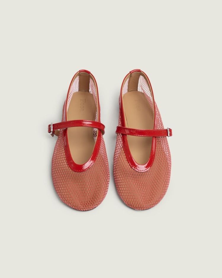 Baletto Mesh - Patent 500 Red