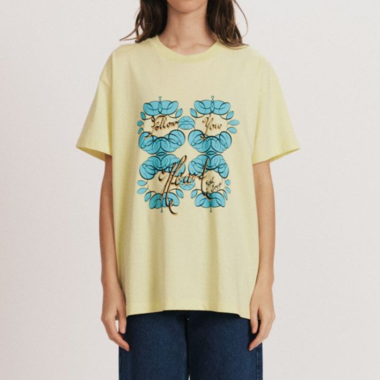 LOOSE FIT T-SHIRT - PALE YELLOW