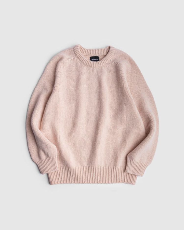 Boxy Space Knit - Almond