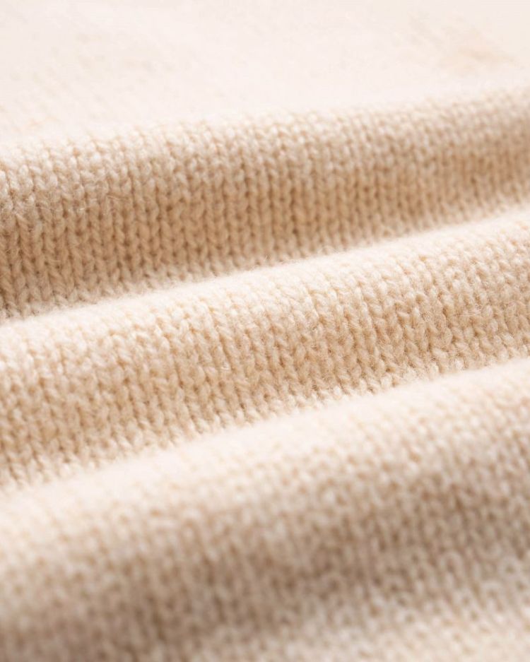 Boxy Space Knit - Almond