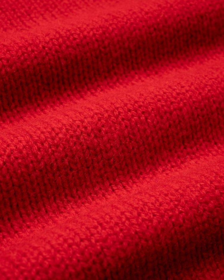 Boxy Space Knit - Fire