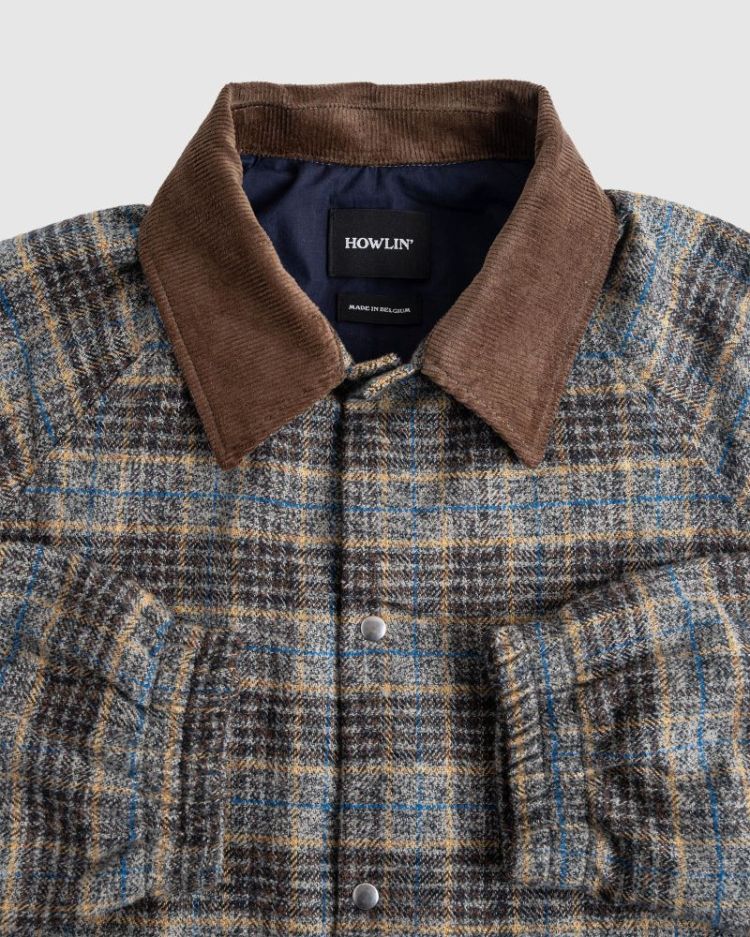 Coach Your Jacket - Check - Grey