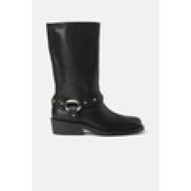 BIKER LINE BOOTS  BLACK