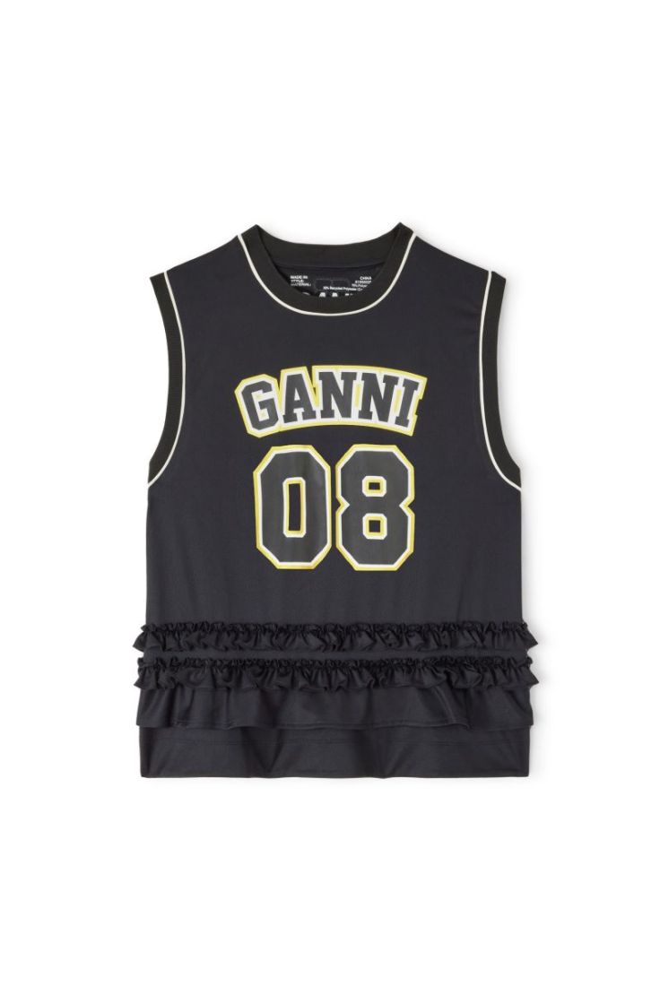 Cycora Oversized Tank Top - Black