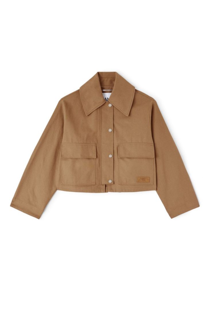 Workwear Canvas Short Barn Jac - Ermine