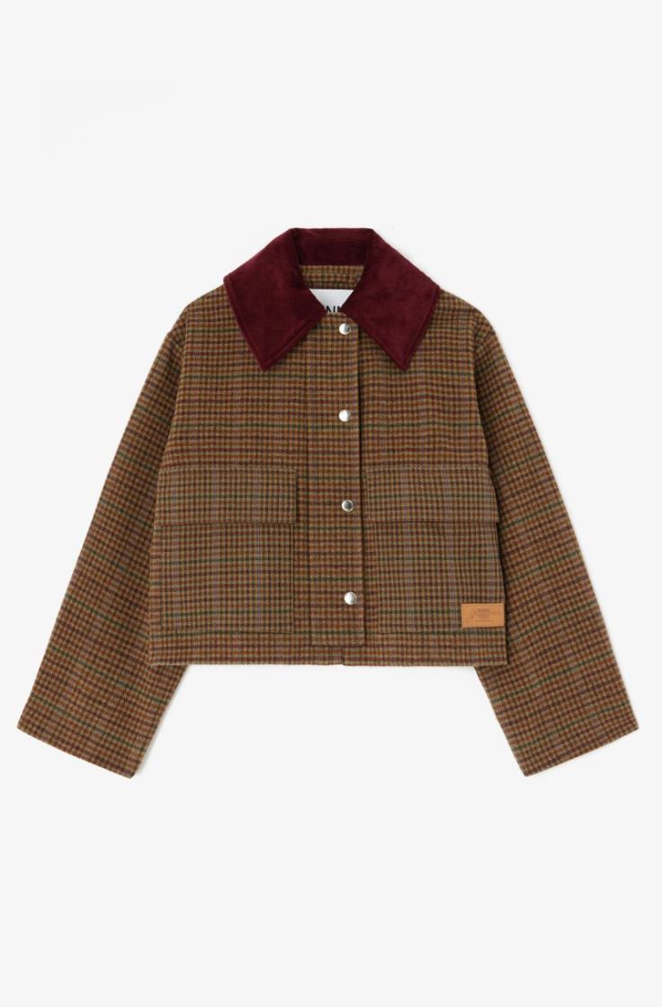 Heavy Check Twill Short Barn J - Multicolour