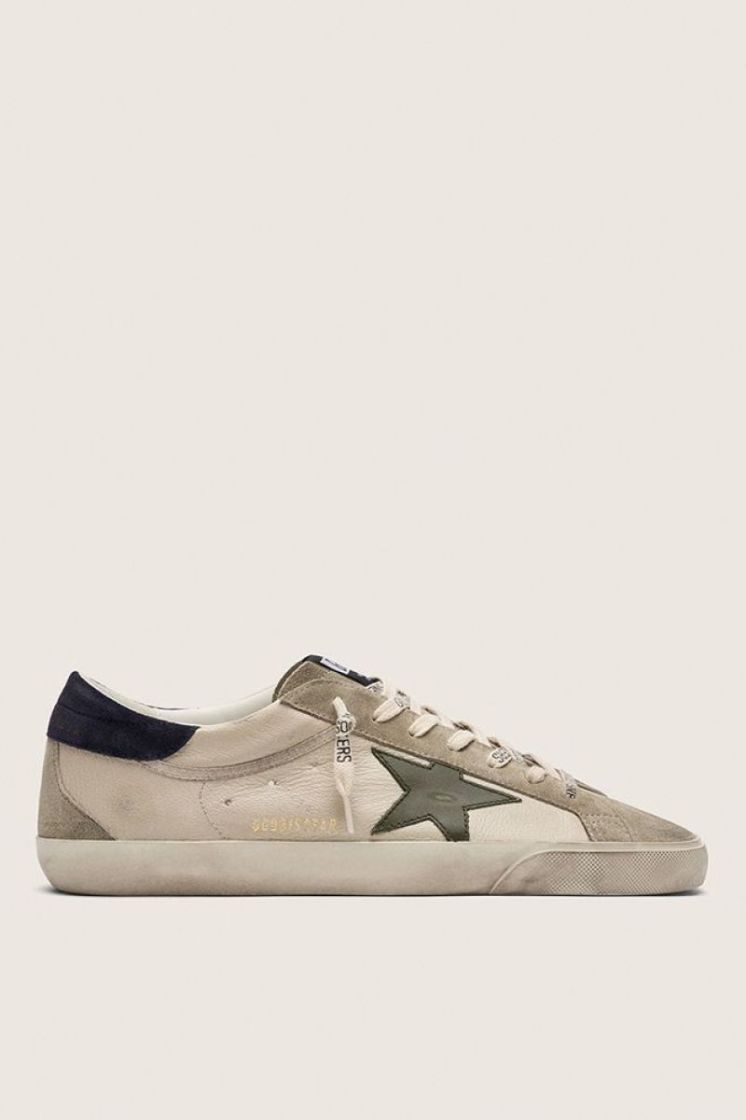 SUPER STAR NAPPA - CREAM/GREY/OL