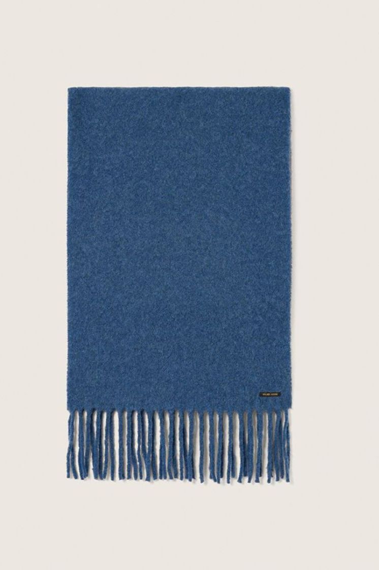 JOURNEY SCARF LONG FRINGES - GALAXY BLUE