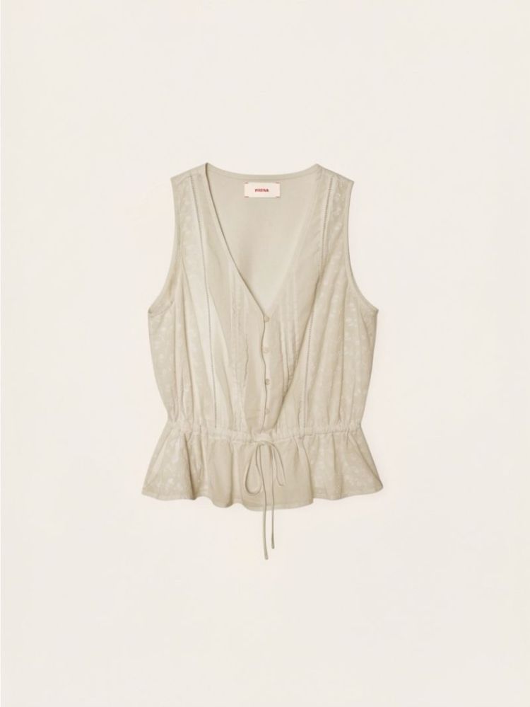 Emma Top - Parchment