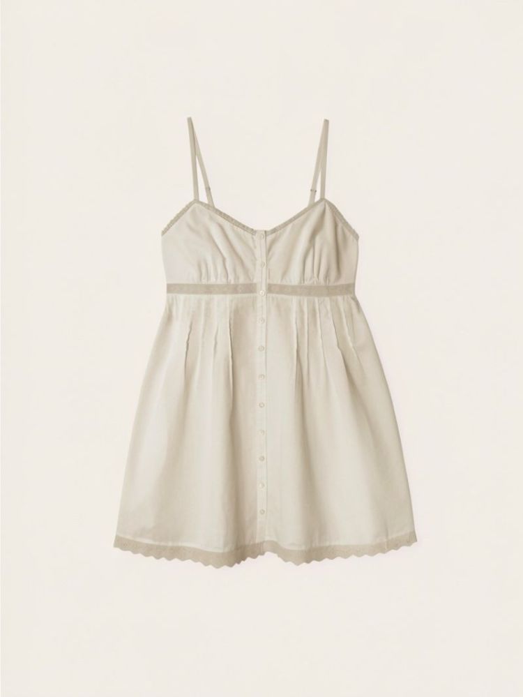 Anna Dress - Parchment