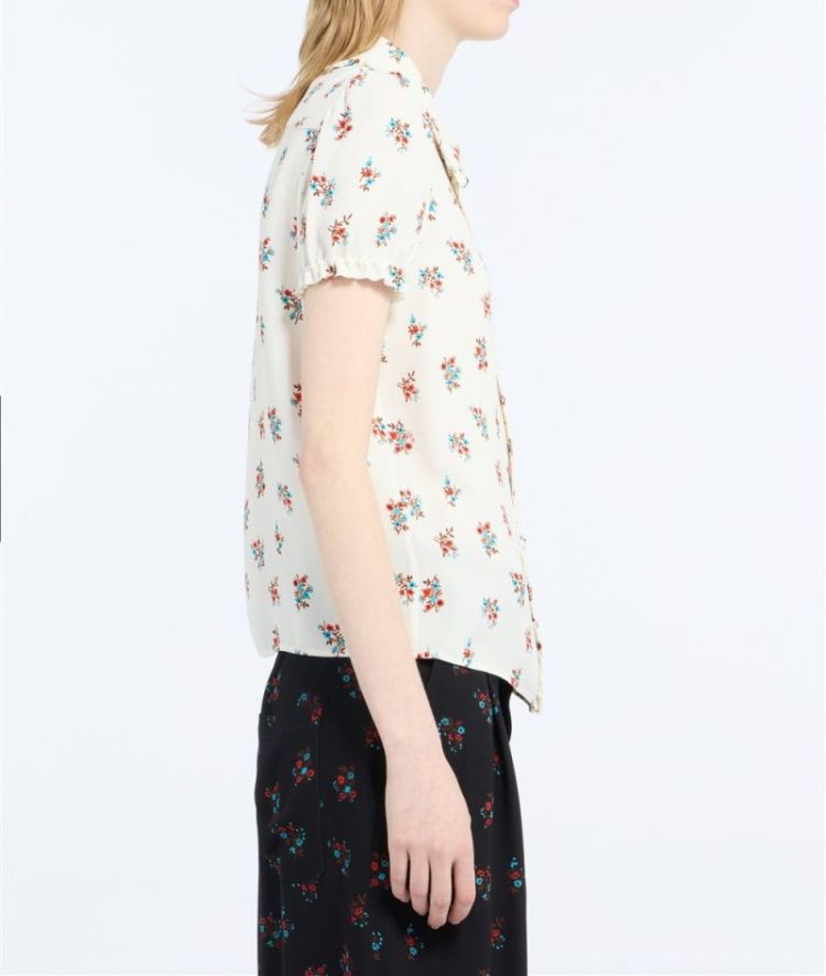 Woven Shirt S1B1 Stampa Fon