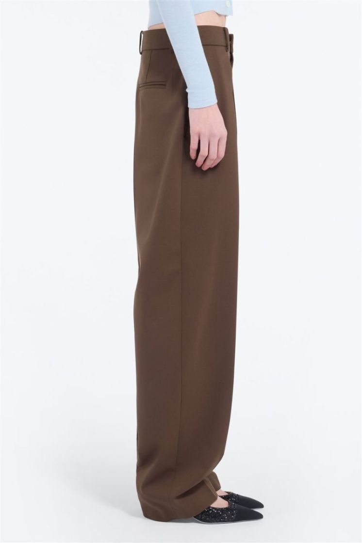 Woven  Pant 2474 Marrone