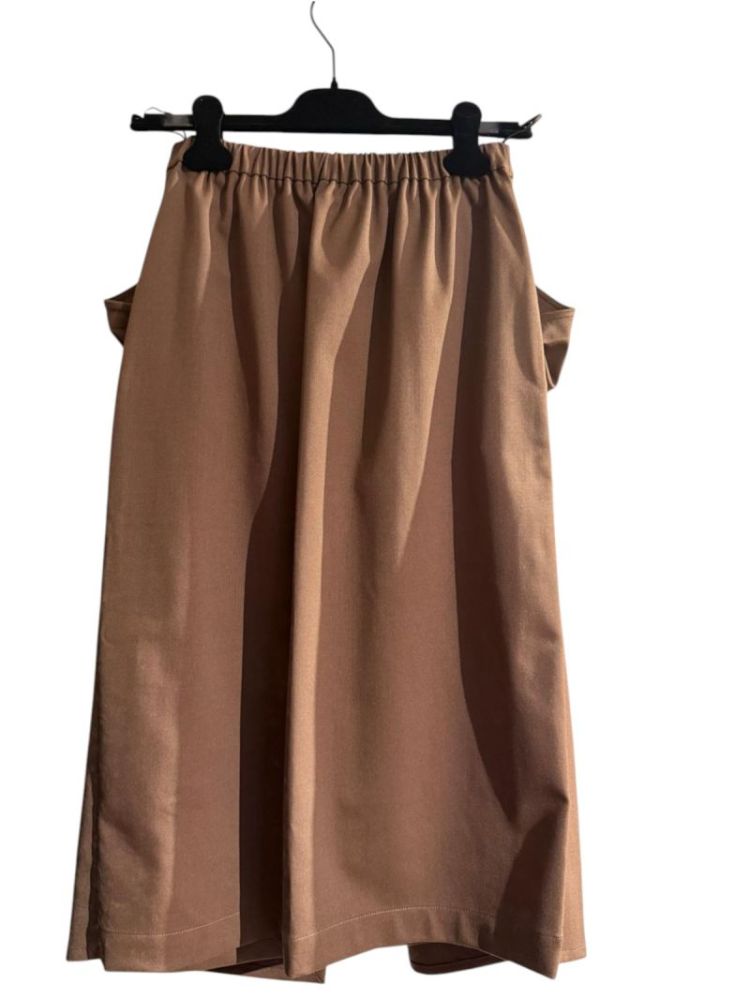 Woven Skirt 2474 Marrone