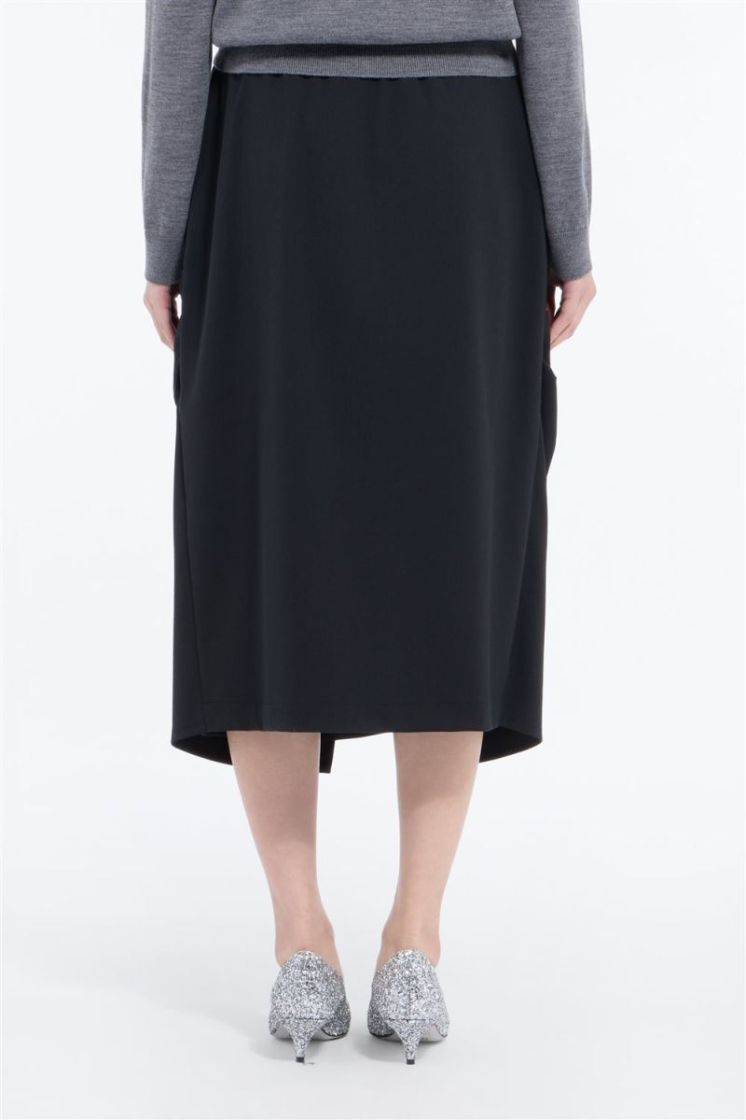 Woven Skirt 9000 Black
