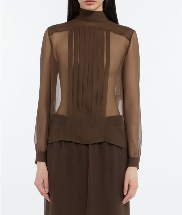 Woven Shirt 2474 Marrone