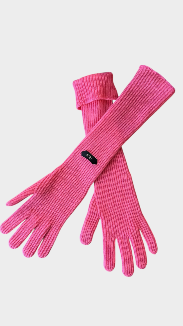 Knitted Gloves 4196 Fuchsia