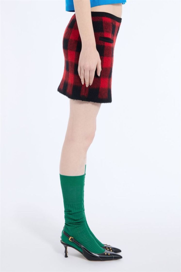 Knitted Skirt 2 Patterned