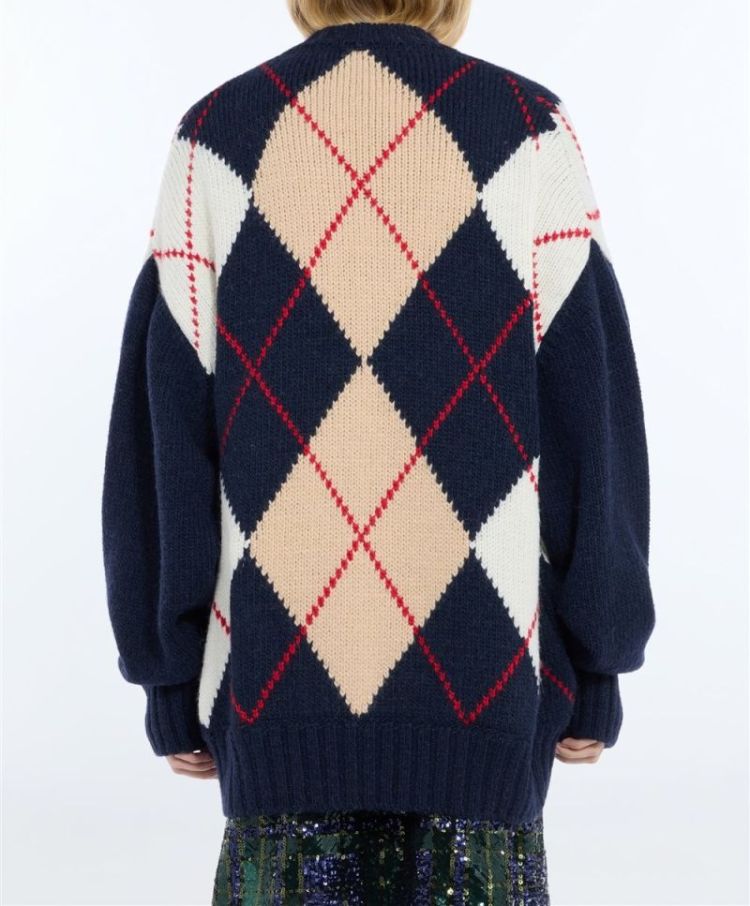 Knitted Blouson Jacket 6689 Classic Bl