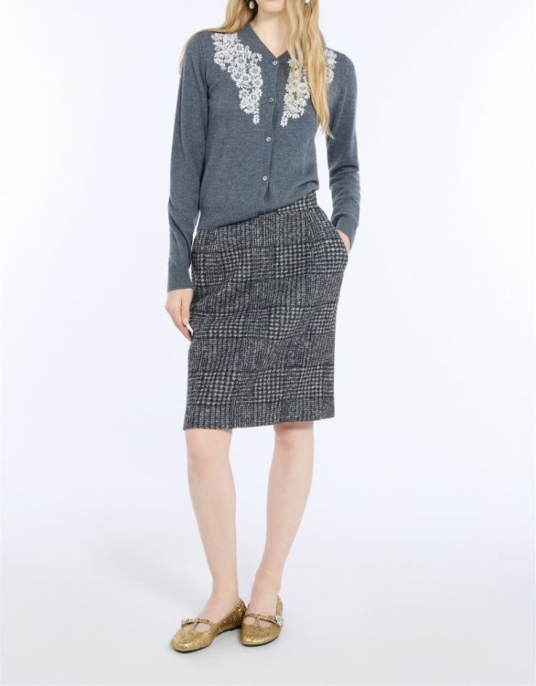Woven  Skirt Q981 Quadro-F.D