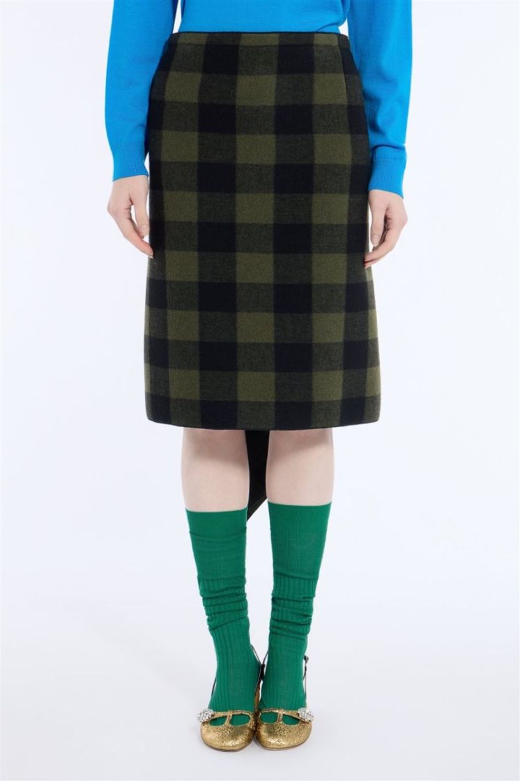 Woven  Skirt Q591 Quadro Fon