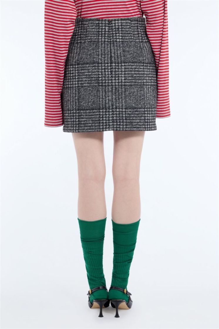 Woven  Skirt Q981 Quadro-F.D