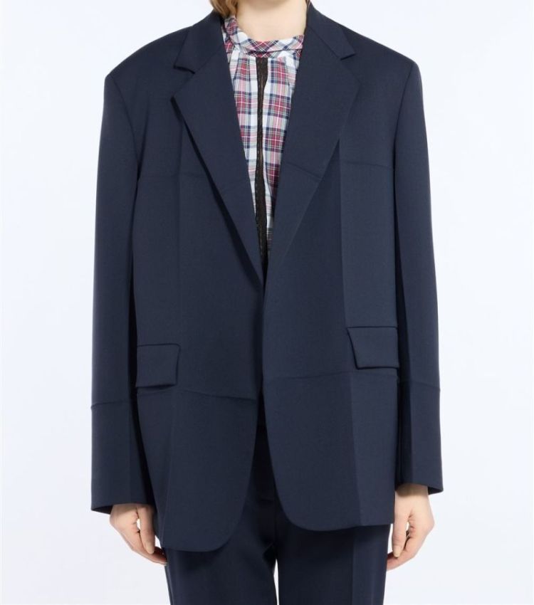 Woven Jacket 6747 Blu