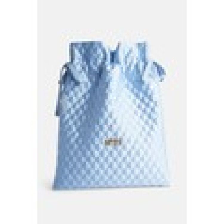 Shopper Tote Satin B0005 L.BLU