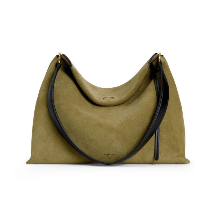 Penelope Tote Small 6312 Khaki Sued