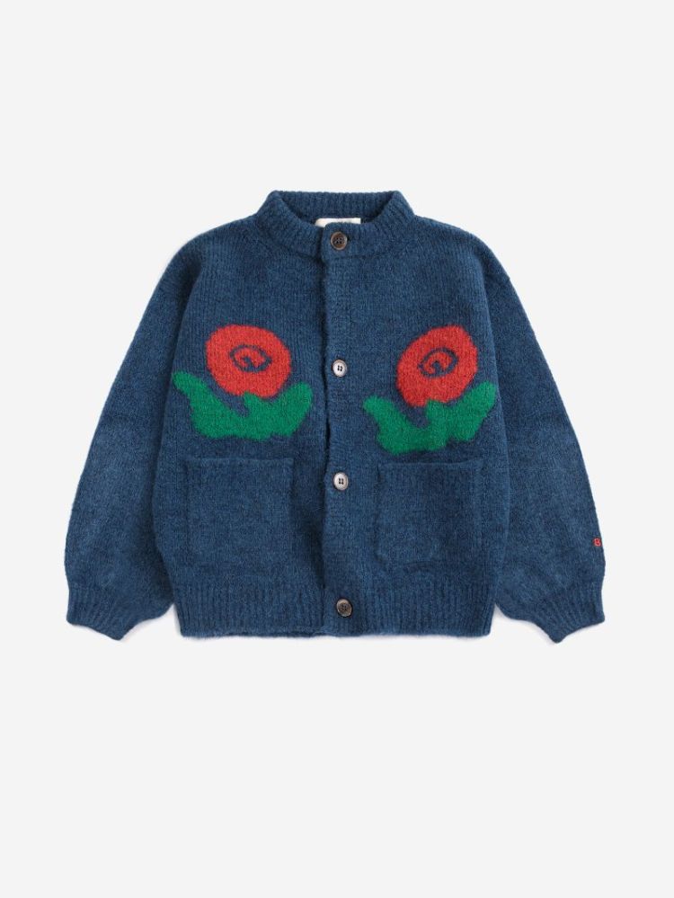 Stamp Bloom cardigan 401 MIDNIGHT BL