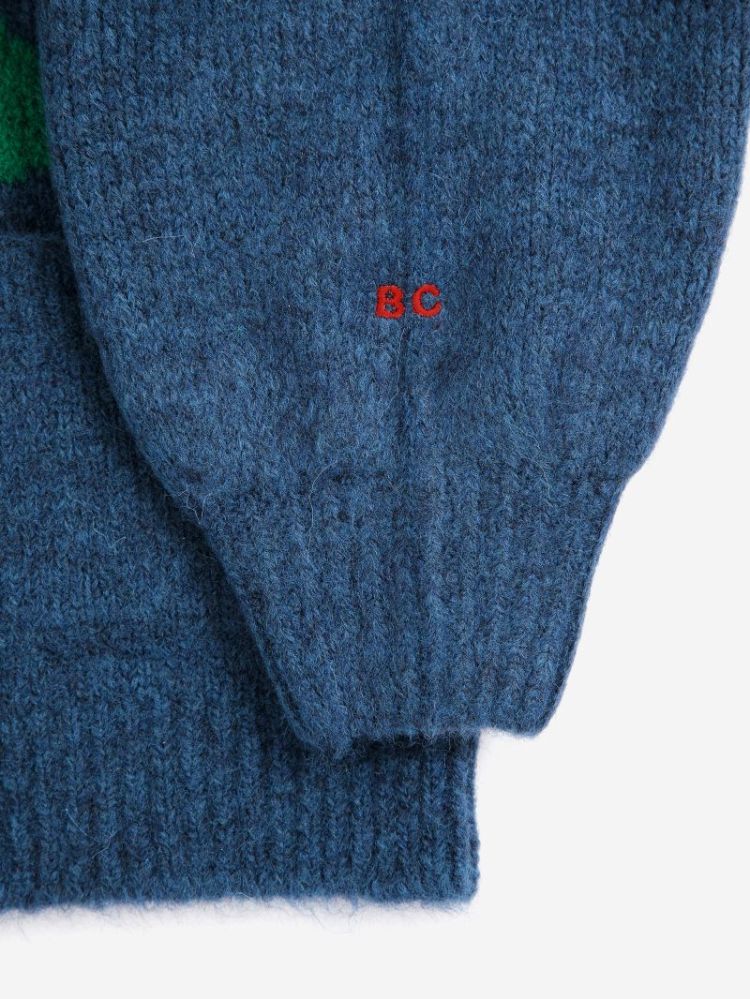 Stamp Bloom cardigan 401 MIDNIGHT BL