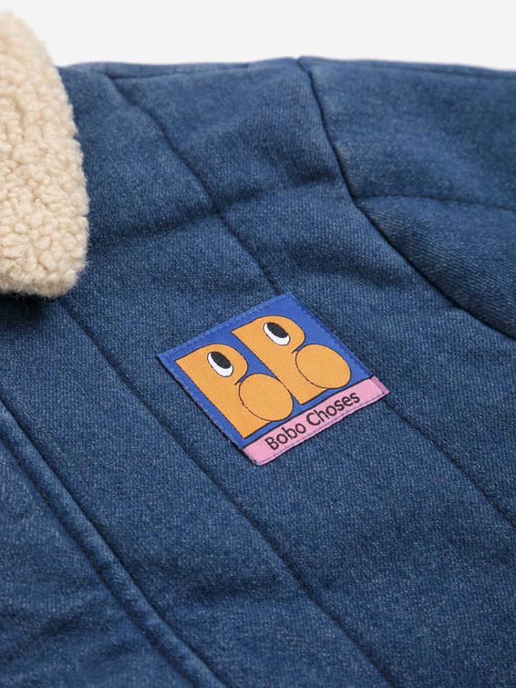 Booo Bo Choses Tag denim jacke 401 MIDNIGHT BL
