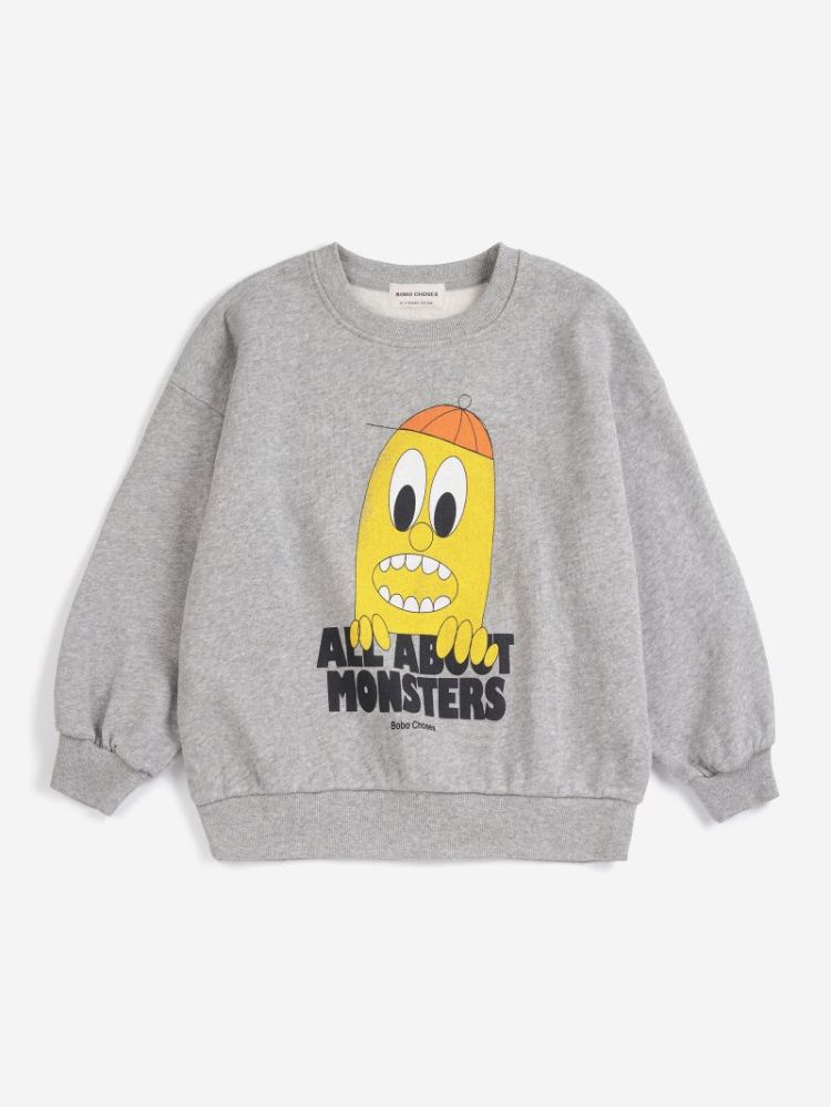 Bigtooth Lemon sweatshirt 51 LIGHT HEATHE