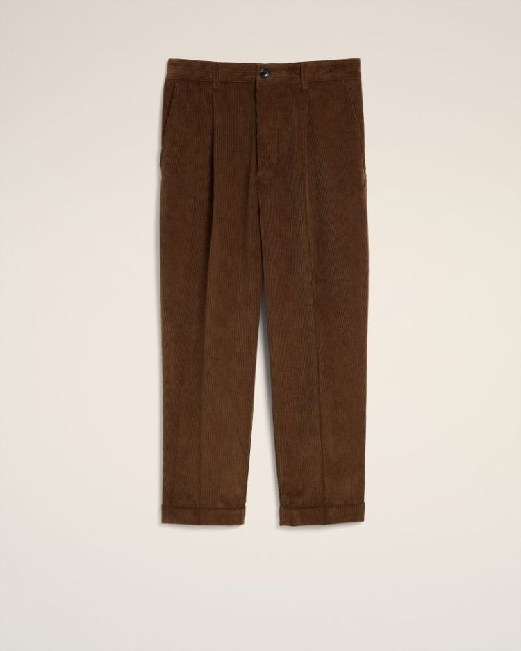 CARROT TROUSERS 2221 CHOCOLAT